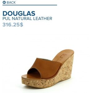 K Jacques wedge mules